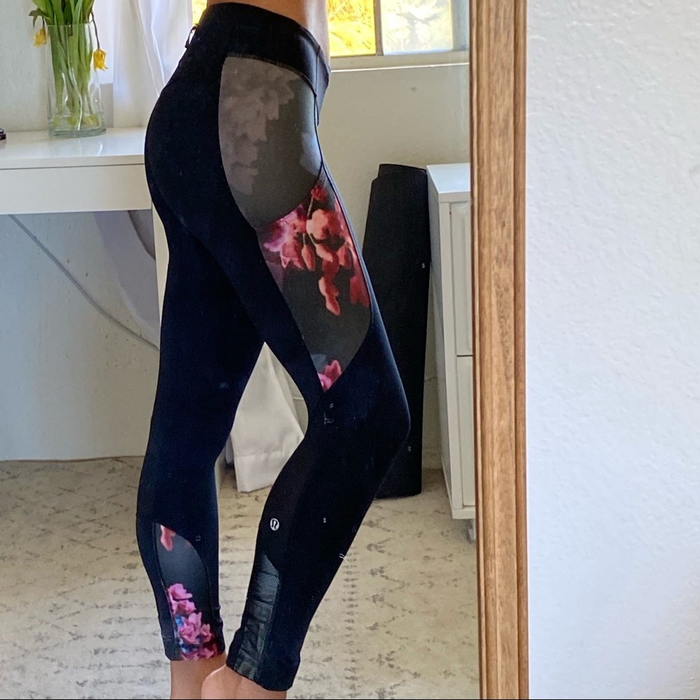 Lululemon Floral Leggings